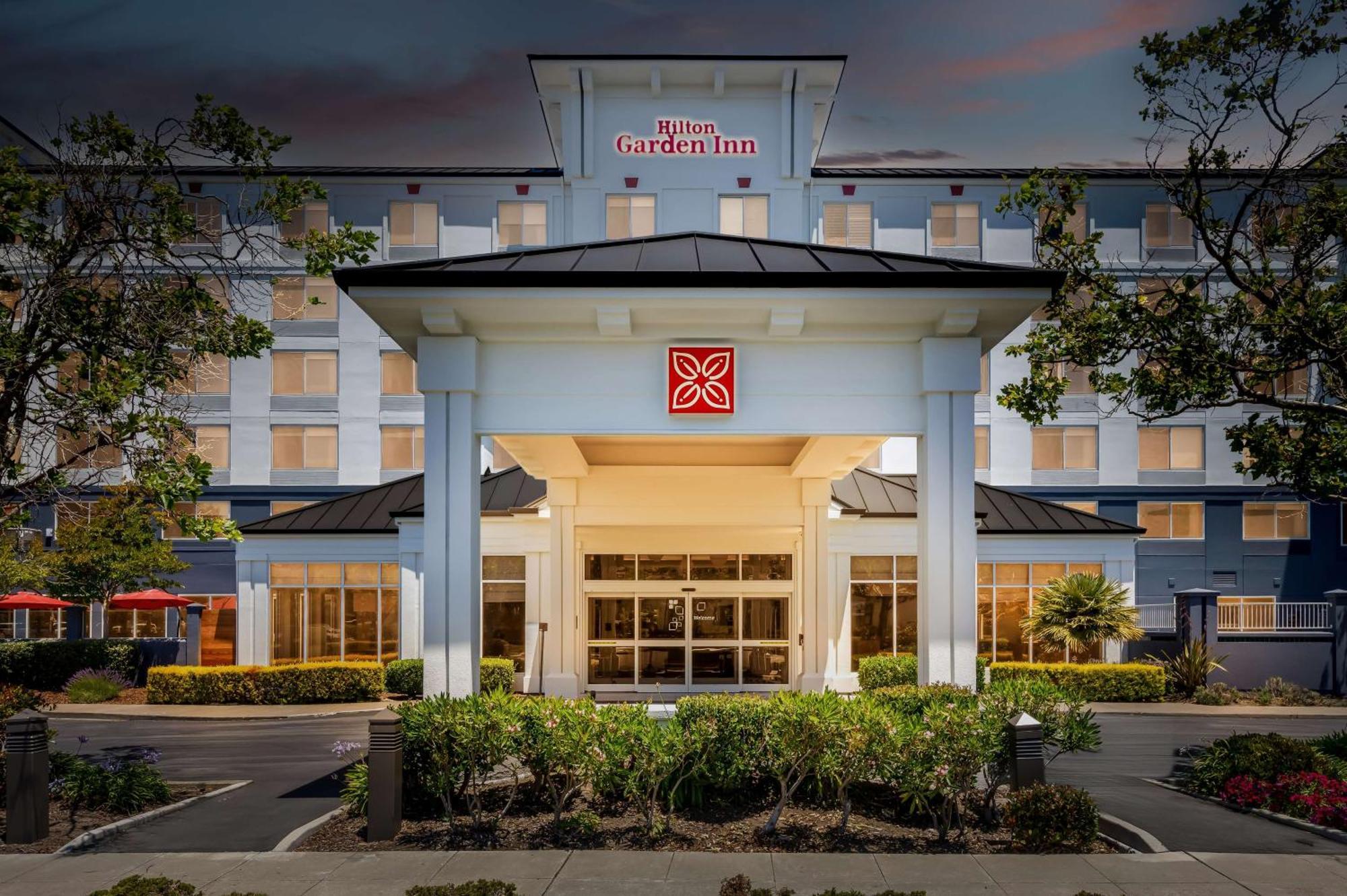 Hilton Garden Inn San Mateo Eksteriør billede